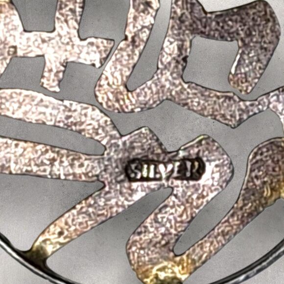 Vintage Sterling Silver Chinese Fu & Longevity Charms Good Luck Fortune Set 925 - Picture 4 of 8